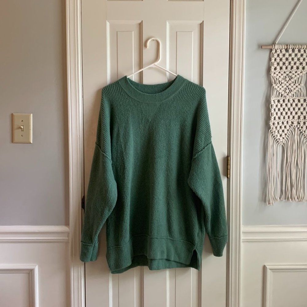 Green Pullover Sweater